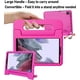 thumbnail image 4 of Funda para  Galaxy Tab A7 lite T220 / T290 / Tab A9 / A11 8.7" agarradera Rosa, 4 of 6