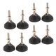 thumbnail image 1 of 8 Uds M10x50mm niveladores de muebles de goma de acero al carbono | Patas de muebles ajustables Sunnimix Pies de nivelación ajustables, 1 of 5