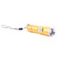 thumbnail image 2 of Luz de bicicleta de aleación de aluminio con carga USB, linterna LED delantera para bicicleta con soporte (dorado), 2 of 3