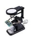 thumbnail image 5 of Estación de soldadura Colamx LED con soporte para soldador y lupa, 5 of 8