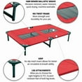 thumbnail image 4 of Lucky Dog Comfort Cot 30 Inch Elevated Dog Bed Red, 4 of 5