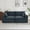 DARK GREY, variant on YWEN 78.8'' 2 Seat Sofa Couch for Small Spaces, Cloud Style Cushioned Seating, Soft Corduroy Upholstery, No Assembly Required, Ideal for Bedrooms & Apartments