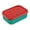 H, variant on Gnwei Silicone Food Storage Containers, Rectangular Bento Lunch Box Containers with Lids, Hard-Shell Silicone, Airtight, Microwave, Dishwasher and Freezer Safe