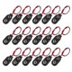 thumbnail image 5 of 50pcs I Type Snap 9V Battery Clip Connector with Cable for Student Experiment (Black), 5 of 6