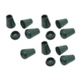 thumbnail image 1 of 10x Topes de Campana Macarena para Extremos de Cuerdas de Tracción Verde Profundo, 1 of 8