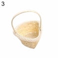 thumbnail image 6 of Grandest Birch Plastic Weaving Vegetable Fruit Picnic Storage Basket Box Cosmetics Organizer Plastic Weaving Storage Container Min, 6 of 7