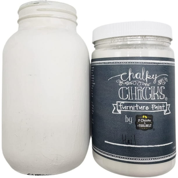 Chalky Chicks Matte Chalk Furniture Paint for Wood, Glass, Fabric