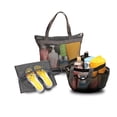 thumbnail image 5 of Portable Mesh Beach Bag Make-up Travel Storage Washing Bag Net Portable Swimming Bath Bag, 5 of 8