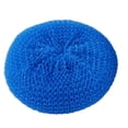 thumbnail image 5 of Unique Bargains 5pcs Dish Pot Pan Plastic Mesh Scouring Cleaning Scrubber Pad Blue, 5 of 5