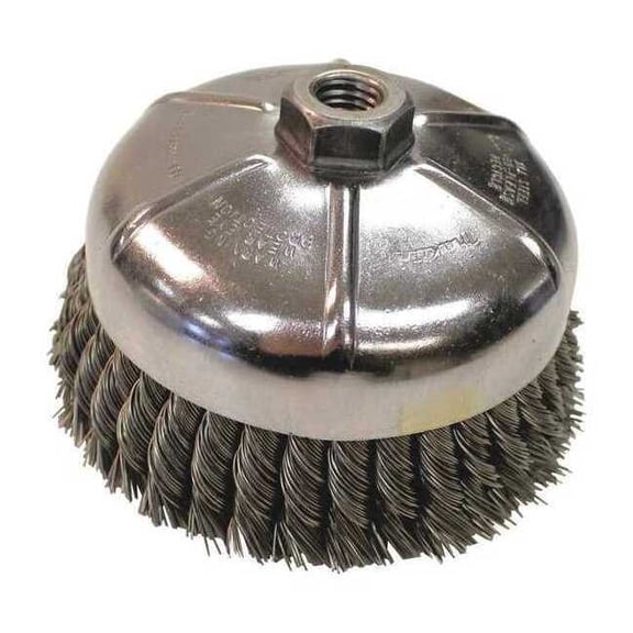 Makita Cup Brush,Knotted Wire,1/64" Brush Dia. A-98479