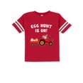 thumbnail image 1 of Tstars Boys Unisex Eggs Hunt Tractor Easter Holiday Kids T Shirt, 1 of 5