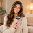 thumbnail image 4 of Dog Grooming Brush,Double Coat Dog Brush,Pet Grooming Brush with Steel Comb,Double Sided Dematting Undercoat Rake for Dogs and Cats, Extra Wide Pet Brush(Pink 7IN), 4 of 7