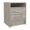 Light Gray, variant on Dtwnek Nightstand with 2 Drawers, Black