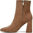 thumbnail image 4 of Sam Edelman Daria Almond Taupe Pointed Toe Block Heel Zipper Fashion Ankle Boots (Almond Taupe, 9.5), 4 of 6