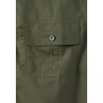 thumbnail image 4 of Boulder Creek By Kingsize Men's Big & Tall Short Sleeve Pilot Shirt, 4 of 5