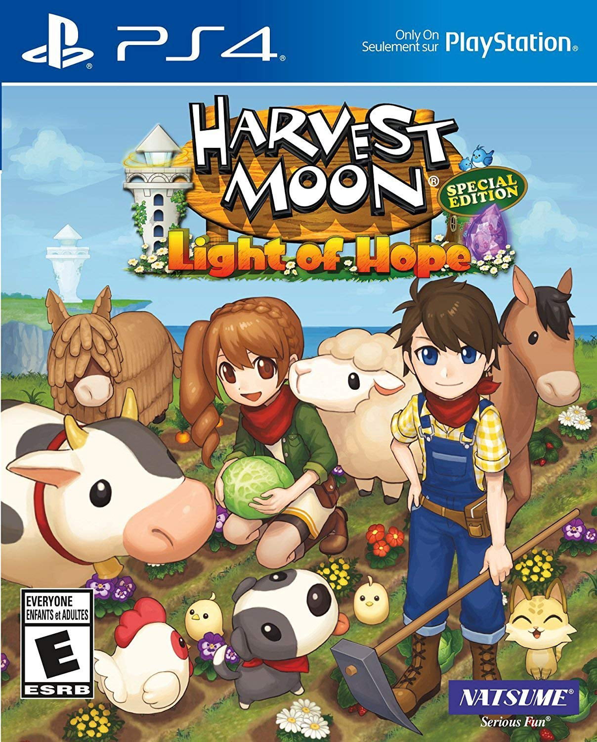 Harvest Moon: Light of Hope Special Edition - PlayStation 4, Collect important materials to rebuild the town and restore the lighthouse! By Brand Natsume