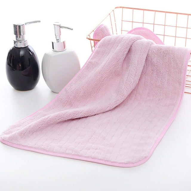 Toalla de baño de terciopelo | Manta suave absorbente engrosada | Toalla de hogar para adultos para parejas | Secado rápido | Suave con la piel | Fácil de limpiar | 35x75cm | Paquete individual
