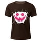 thumbnail image 4 of Blusas y camisas de manga corta con cuello redondo para hombre, blusas casuales de verano a la moda con cuello redondo y estampado para hombre., 4 of 4