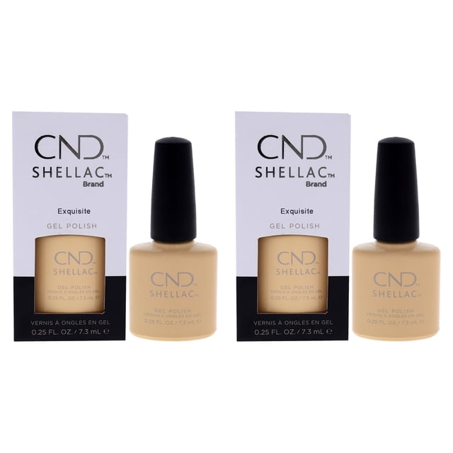 Esmalte de uñas CND Shellac Exquisite, paquete de 2
