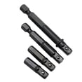 thumbnail image 1 of 1/4 Inch Drill Socket Adapter For Impact Driver Hex Shank To Square Socket Extension 25mm/30mm/50mm/65mm Sleeve Conversion Tools, 1 of 5