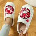 thumbnail image 7 of Gaexia Women Slippers for Home,Fuzzy Slippers Indoor Outdoor Comfortable Soft Sole Home Shoes With Floral Design for Ladies and Couples,Funny Slippers, 7 of 7