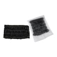 thumbnail image 2 of 100 diademas faciales de spa para el cuidado de la piel, cómodas de usar para mujeres. Negro, 2 of 8