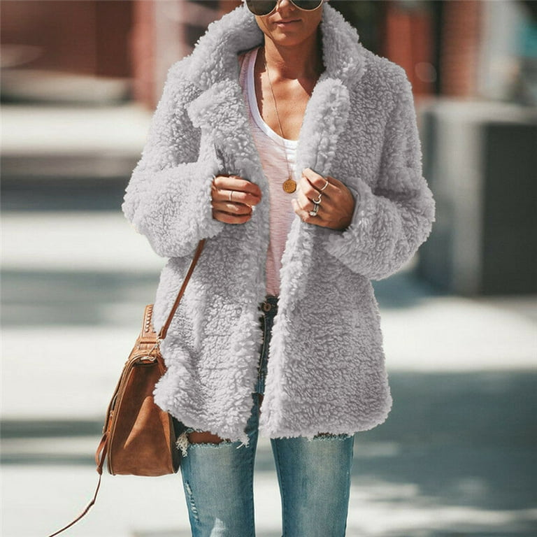 HSMQHJWE Dress Coats For Women Jackets Light Long-Sleeved Color