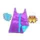 thumbnail image 5 of Disfraz con capa de dinosaurio para con de dinosaurio, guantes para pequeños, niñas, , vestido de recuerdo violeta y azul BLESIY Disfraz de Halloween, 5 of 8