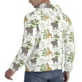 thumbnail image 3 of Hoodies for Men - Jungle Animal Long Sleeve Comfrt Men'S Fashion Hoodies & Sweatshirts, Sweatshirts for Men Hoodies Pullover Clothing Clothes with Pouch, 3 of 7