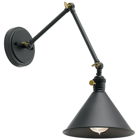 

Kichler 43115 Ellerbeck 10 Tall Wall Sconce - Black