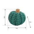 thumbnail image 5 of Sunjoy Tech Handmade Knitted Pumpkin Ornaments,Yarn Pumpkin Decoration,Hand Woven Mini Pumpkin Decor Party Supplies 1Pc, 5 of 10