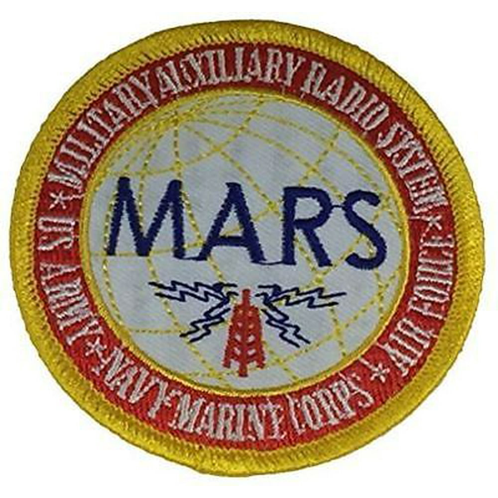 MILITARY AUXILIARY RADIO SYSTEM MARS PATCH US ARMY USAF AIR FORCE