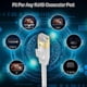 thumbnail image 3 of Ethernet Cable 50m Cat 7, High Speed Flat Internet Cable Extra Long 50 Meters White Lan Cable Gigabit Rj45 Patch Cable Ftp Shielded Network Cable 165f, 3 of 5