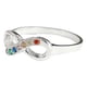 thumbnail image 3 of JOYARIS Anillo De Compromiso Promesa Boda Nudo Infinito De Plata 925 Talla 8 AN-0000123, 3 of 4