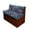 Blooms, variant on XYZCANDO 2-Piece Stretch Aztec RV Sofa Seat Covers - Washable Non-Slip Camper Dinette Cushion Protector