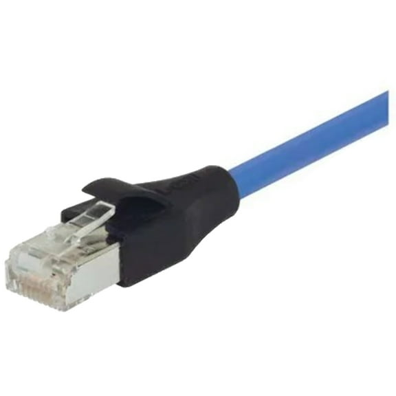 TRD855SCRBL-5 Network Cable Assembly, Cat 5E, Shielded, RJ45/RJ45, Blue, TRD855SCR Series