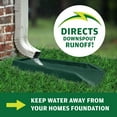 thumbnail image 4 of Master Mark Splash Block, Gutter Downspout Extension, Splashguard 24" (2-Pack) Green, 4 of 7