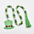 thumbnail image 1 of Hemp Rope Tassel Beading Creative Colorful Wooden Bead String DIY Home Holiday Decoration, 1 of 8