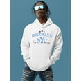 thumbnail image 2 of Brooklyn Living The Dream Hoodie Men -Image by Shutterstock, Male Large, 2 of 4