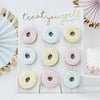 donut wall for baby showers bridal shower weddings birthday party