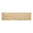 thumbnail image 6 of Euroco 60" Console Table,Narrow Long Sofa Table Behind Couch with 3 Drawers,Open Storage Shelf and Honeycomb Design for Entryway, Living Room,Foyer,Natural, 6 of 8