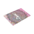 thumbnail image 3 of MKHERT Yoga Woman with Mandala and Flowers Doormat Rug Home Decor Floor Mat Bath Mat 30x18 inch, 3 of 3