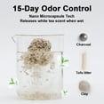 thumbnail image 3 of FUKUMARU Tofu Cat Litter, Effective Odor Control, Strong Clumping Pellets, Dust Free, White Tea, 18lb, 3 of 7