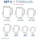 thumbnail image 5 of Mega Set de Vaporeras RD Royal Cook de Acero Inoxidable 42 pz, 5 of 5