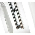 thumbnail image 3 of Kace 1 light Chrome and frosted white glass wall sconce, 3 of 12