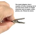 thumbnail image 5 of ‎SHBOTO  Resin Cube Base Note Clip, Alligator Clip Card Table Stand Holder for Wedding Party or Meeting Displaying Alligator Clip Note Holder Pack of 10, 5 of 10