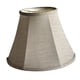 thumbnail image 2 of Pantalla de tela para lámpara de mesa, moderna y elegante, accesorios de decoración, cubierta para lámpara. Gris, 2 of 9
