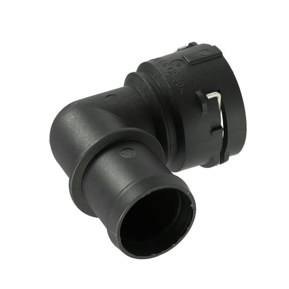 Unique Bargains Engine Coolant Hose Connector for Audi A3 2.0L A/T Quattro Base Hatchback 2010-2013 No.1K0122291BM Black
