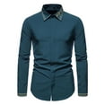 thumbnail image 2 of breaise Men Henley Shirts Long Sleeve Workout Shirt Basic Tee Casual Button Collared T-Shirt Lightweight Quick Dry Top, 2 of 6