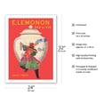 thumbnail image 2 of E. Lemonon Brandy (Eau-de-Vie) - Vintage French Advertising Poster by Leonetto Cappiello c.1922 - Bamboo Fine Art 290gsm Paper Print (Unframed) 24x32in, 2 of 4